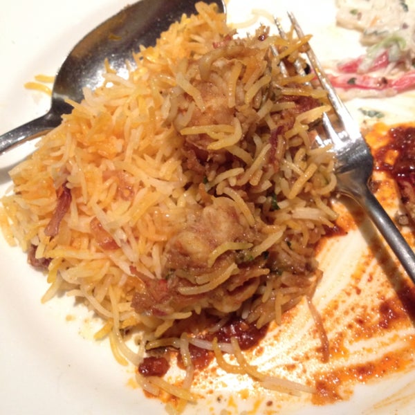 Best Biryani in town! #Yvi #food #Mumbai #India #cooking They have a nice rooftop for special occasions.