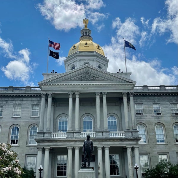 Photo taken at New Hampshire State House by Mark C. on 7/5/2021