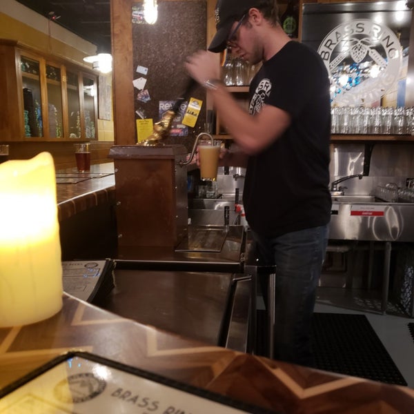 Photo taken at Brass Ring Brewery by Scott H. on 1/5/2019