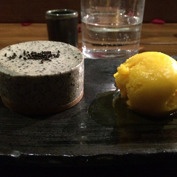 Try the black Sesame Seeds Cheese Cake! Very creative and very good!
