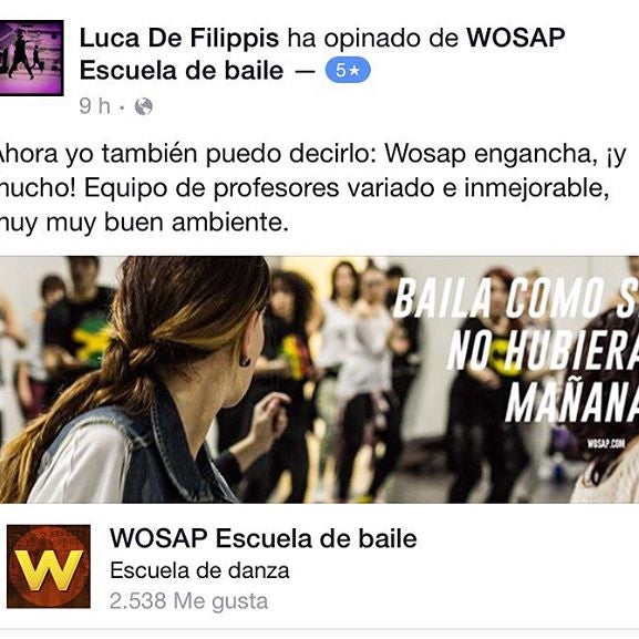 Das Foto wurde bei WOSAP Escuela de baile von WOSAP am 9/12/2015 aufgenommen