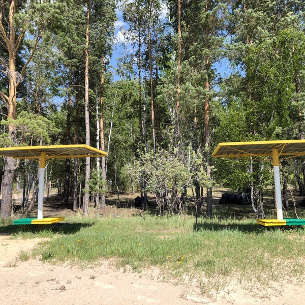 Лагерь восход луга