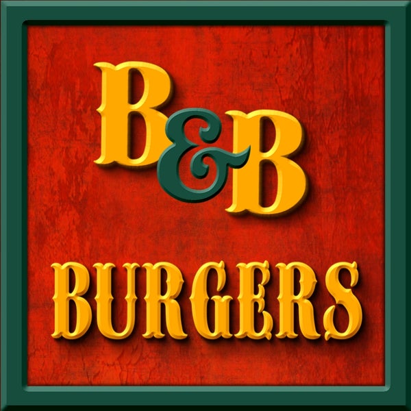 6/2/2014 tarihinde B &amp; B Burgersziyaretçi tarafından B &amp; B Burgers'de çekilen fotoğraf