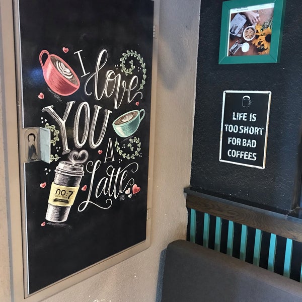 9/28/2019 tarihinde Şenay A.ziyaretçi tarafından No:7 Coffee House'de çekilen fotoğraf