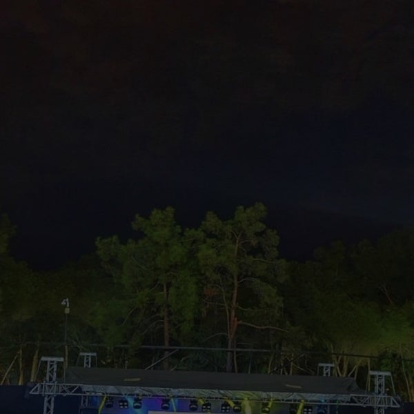 Photo taken at Konyaalti Open Air Theater by Enise on 10/6/2022