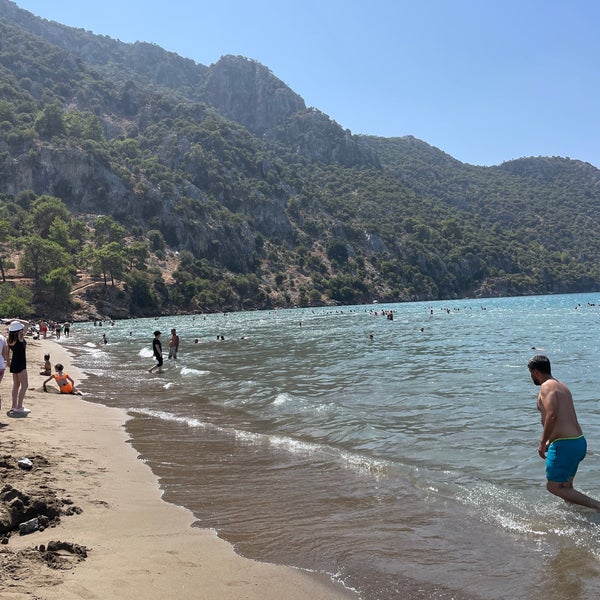 Photo taken at İztuzu Beach by Cihan D. on 8/30/2023