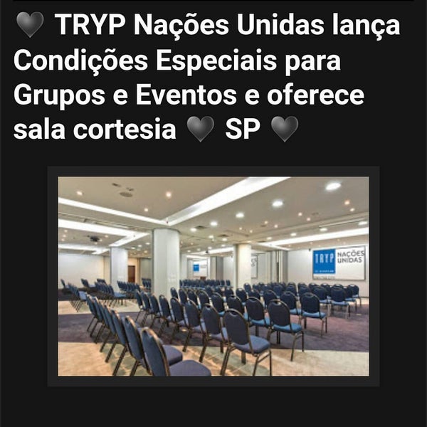 รูปภาพถ่ายที่ TRYP São Paulo Nações Unidas Hotel โดย Paula B. เมื่อ 10/23/2016