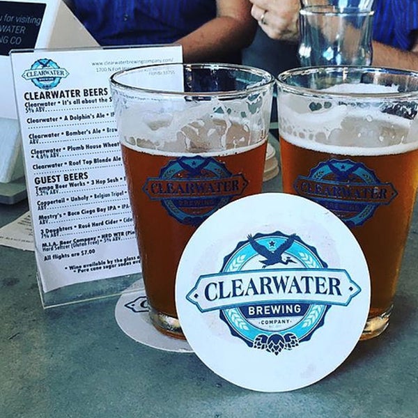 Снимок сделан в Clearwater Brewing Company пользователем F. B. 5/7/2019