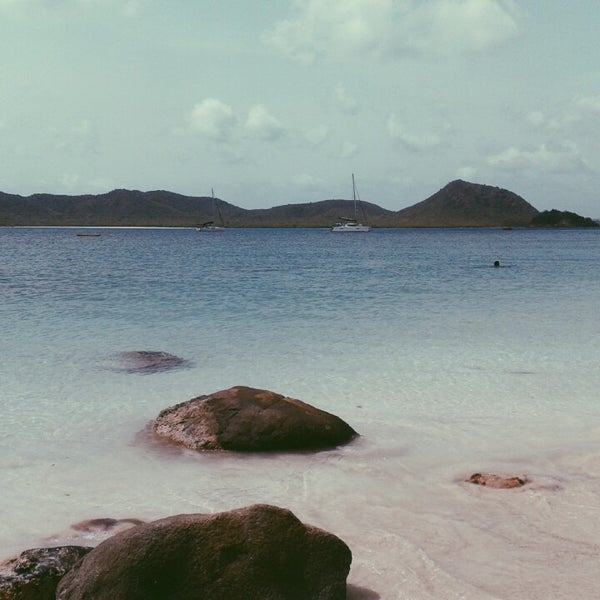 Photo taken at Hermitage Bay - Antigua by EUQINU on 7/12/2014