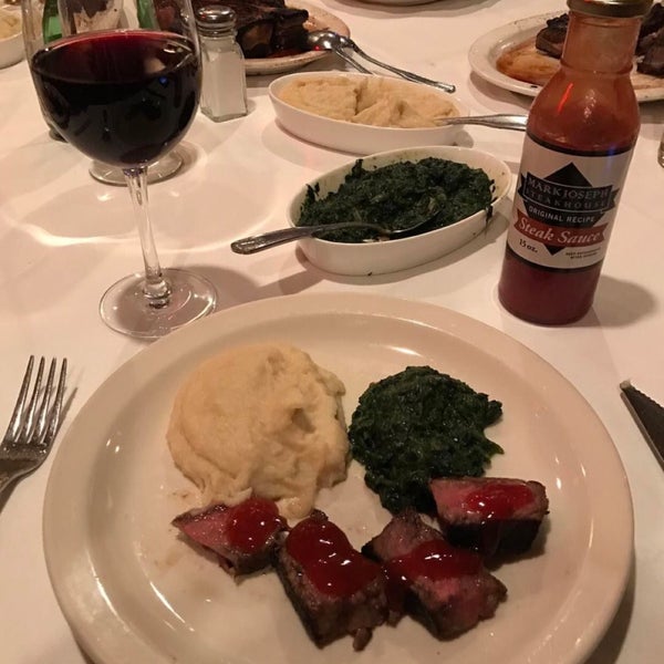 Photo taken at MarkJoseph Steakhouse by Michelle G. on 5/16/2017