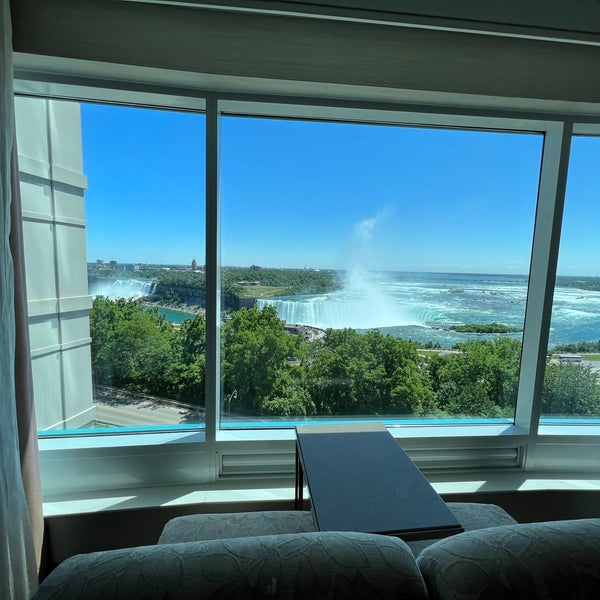 6/18/2022 tarihinde Patríciaziyaretçi tarafından Niagara Falls Marriott Fallsview Hotel &amp; Spa'de çekilen fotoğraf