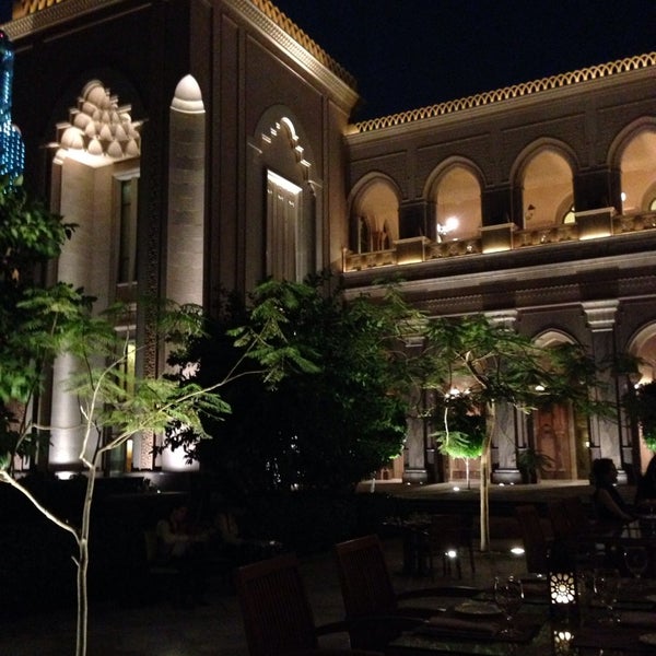 Photo taken at Mezlai Emirati Restaurant by Ana Carolina Rossi B. on 11/18/2013