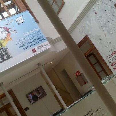Photo taken at Universidad Europea de Canarias by Agustin D. on 9/5/2013