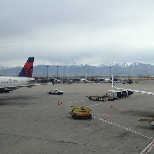 Photo taken at Salt Lake City International Airport (SLC) by Dorothy G. on 5/6/2013