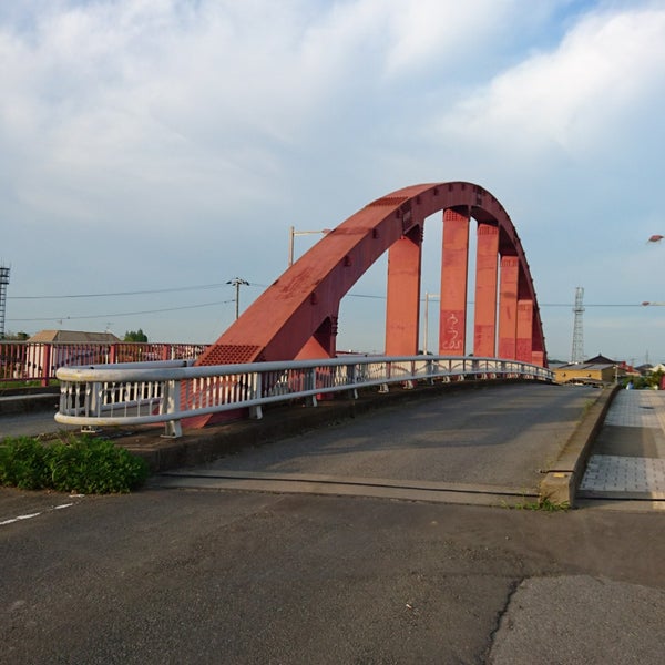 大杉橋 Bridge In 越谷市