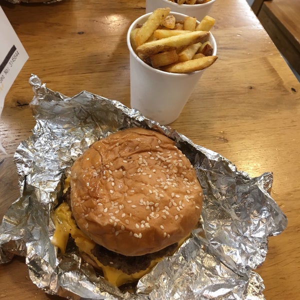 Photo taken at Five Guys by Solena D. on 3/13/2019