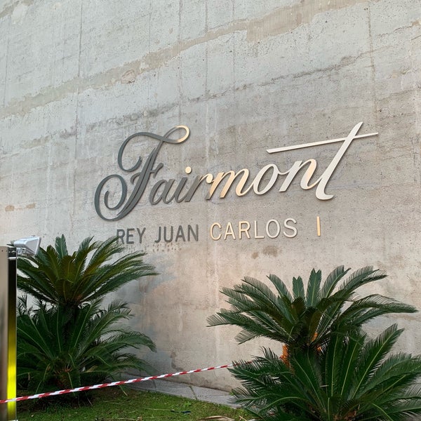 Photo prise au Fairmont Hotel Rey Juan Carlos I par fuminatsu le1/30/2019