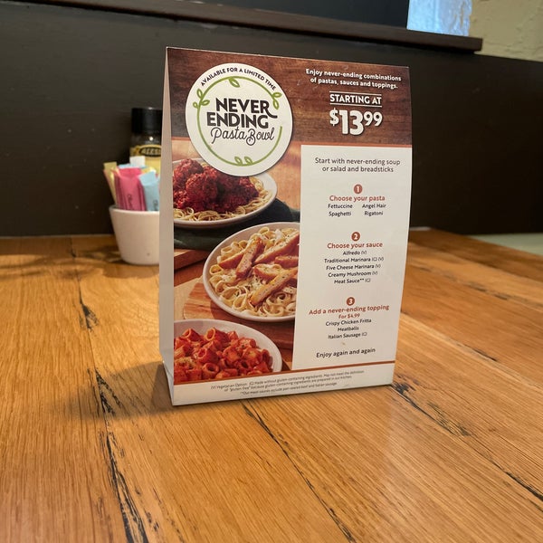 Olive Garden 2695 Laurens Rd