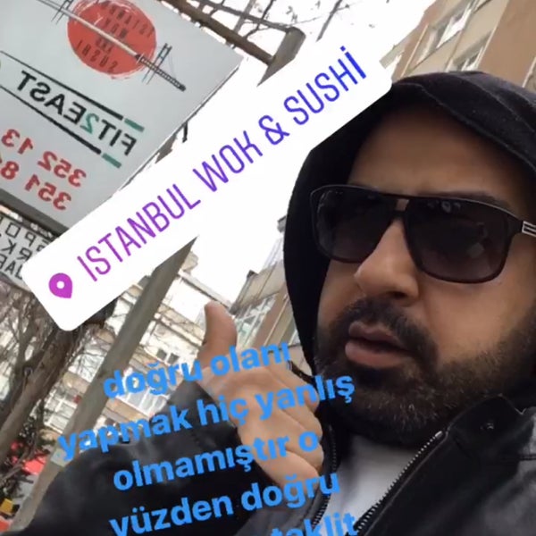 Photo taken at İstanbul Wok &amp; Sushi by Kerem B. on 2/12/2017