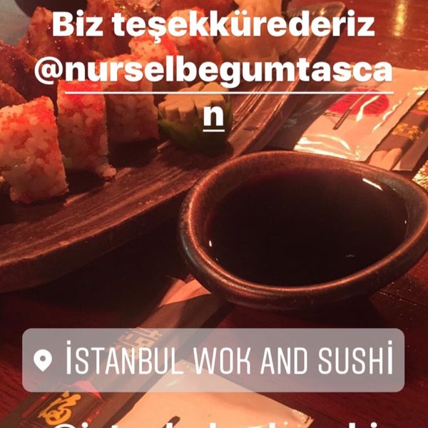 Foto diambil di İstanbul Wok &amp; Sushi oleh Kerem B. pada 2/4/2017