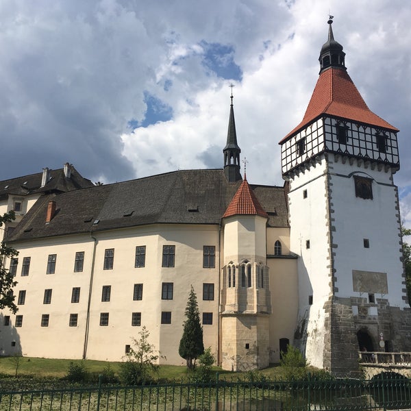Photo taken at Blatna Castle by Olga E. on 7/28/2018