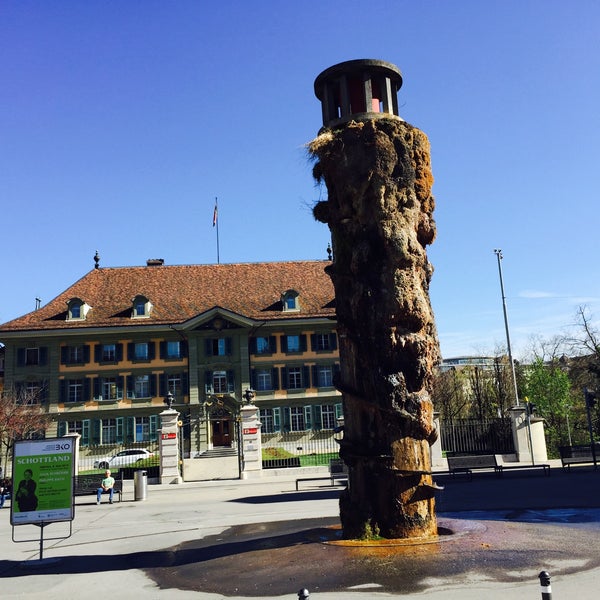 Photo taken at Waisenhausplatz by Antonio A. on 4/15/2015