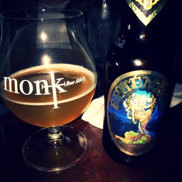 Photo taken at Monk Beer Abbey by Jordan S. on 10/4/2014