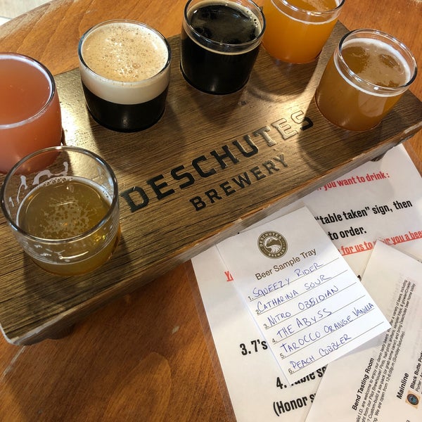 Photo taken at Deschutes Brewery Brewhouse by Aaron C. on 3/21/2021