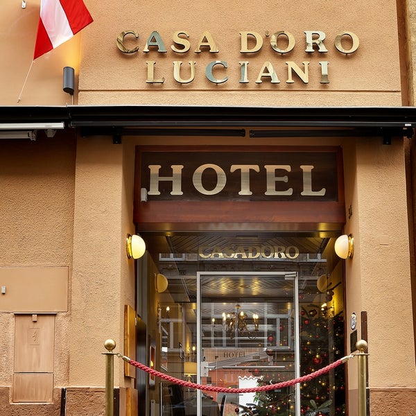 Снимок сделан в Hotel Casa d&#39;oro da Luciani-Trujkic пользователем Hotel Casa d&#39;oro da Luciani-Trujkic 8/22/2013