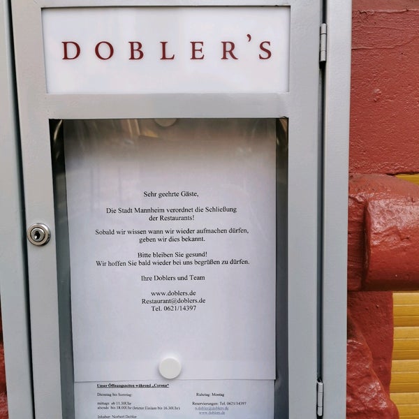 Dobler S Restaurant Schwetzingerstadt 4 Tipps Von 39 Besucher