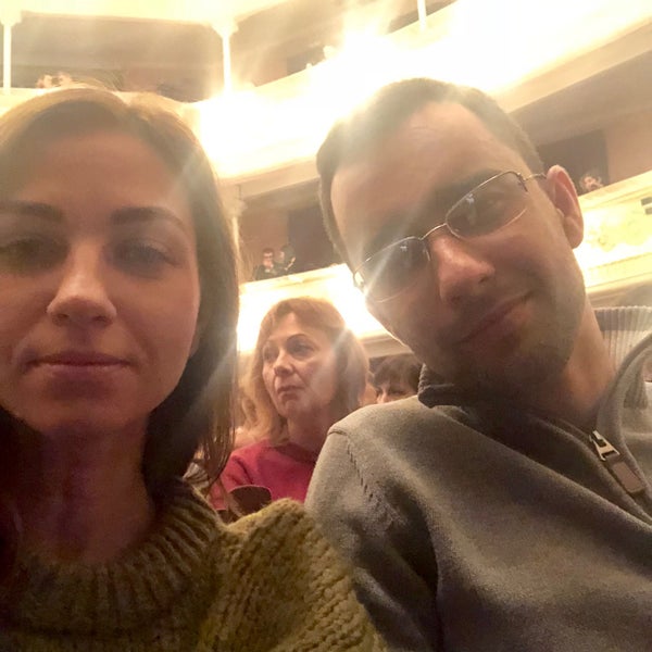 Das Foto wurde bei Театр ім. Лесі Українки von ᴡ П. am 12/16/2018 aufgenommen