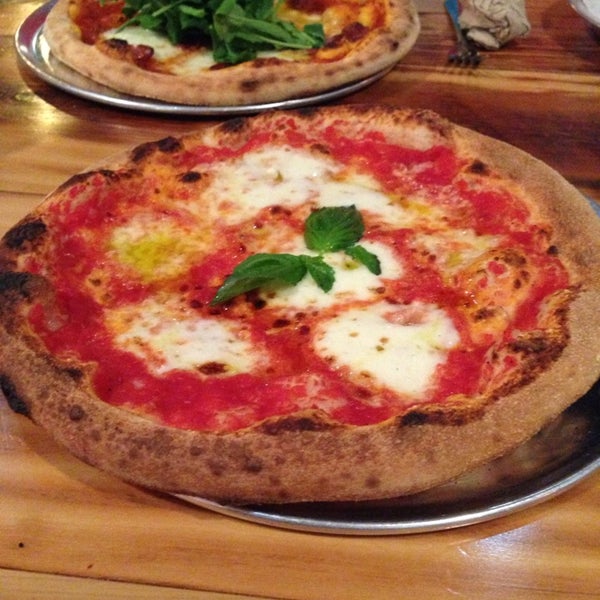 Photo taken at Pompieri Pizza by Sarah K. on 7/20/2014