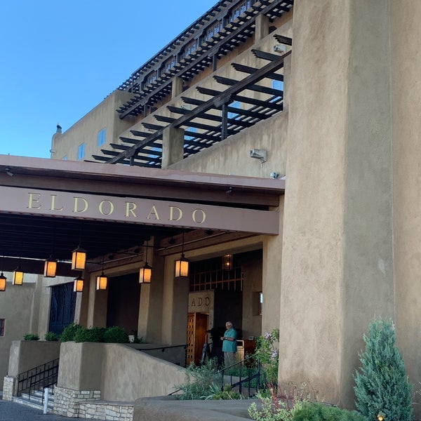 Photo taken at Eldorado Hotel &amp; Spa Santa Fe by Bill S. on 4/25/2019