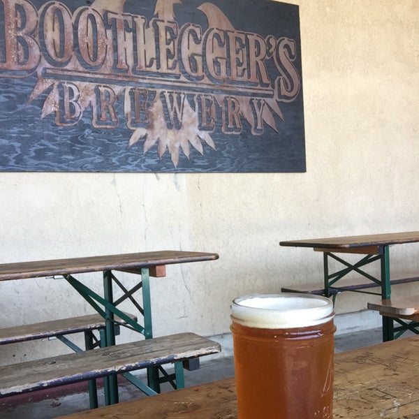 Photo taken at Bootlegger&#39;s Brewery by Brad E. on 8/7/2016