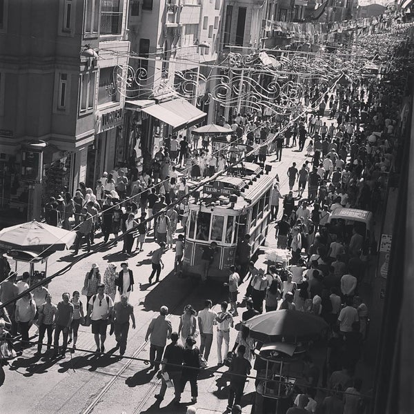 Photo taken at İstiklal Avenue by Mustafa İ. on 7/19/2015