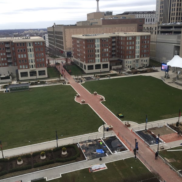 Photo taken at Columbus Commons by Todd V. on 3/20/2018