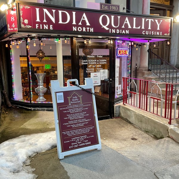 Photo taken at India Quality Restaurant by Todd V. on 2/24/2021