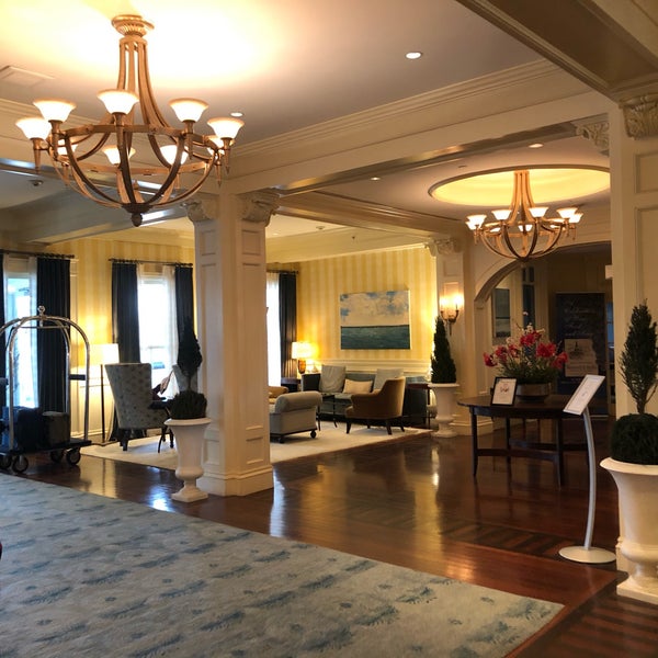 Photo taken at Wentworth by the Sea, A Marriott Hotel &amp; Spa by Todd V. on 2/17/2020