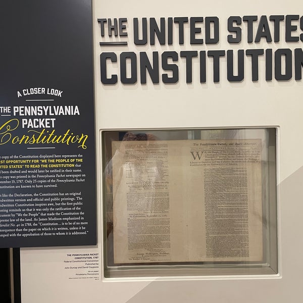 Photo prise au National Constitution Center par Todd V. le4/15/2023
