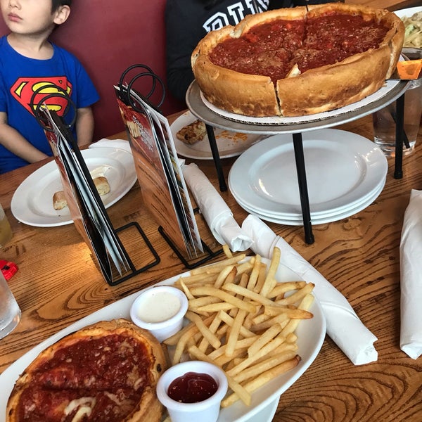 Photo taken at Giordano&#39;s by Abbey P. on 3/20/2019