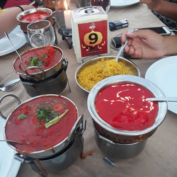 Photo taken at Jashan Indian Restaurant Karaolanoglu by Melek Y. on 7/9/2019