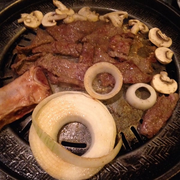 Photo taken at Tozi Korean B.B.Q. Restaurant by Susan O. on 10/23/2013