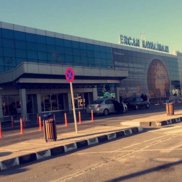 Photo taken at Ercan Airport (ECN) by Gökhan G. on 12/28/2015