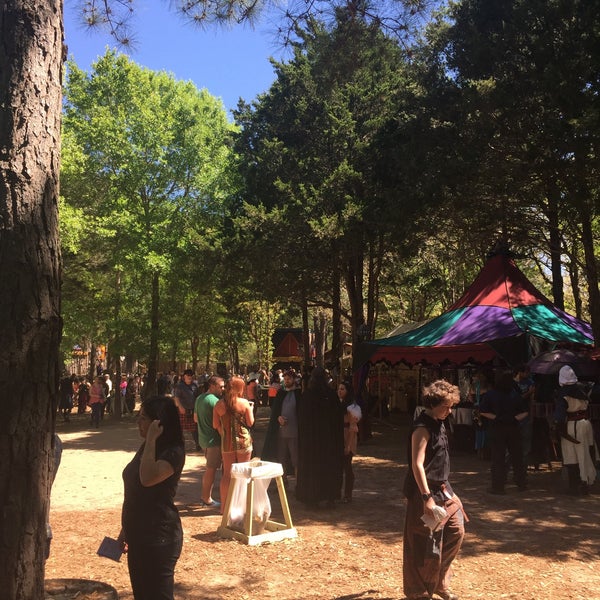 Photo taken at Sherwood Forest Faire by Ryan on 3/25/2017