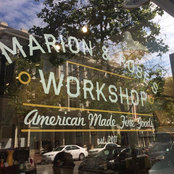 Photo taken at Marion and Rose&#39;s Workshop by Andre P. on 5/21/2015