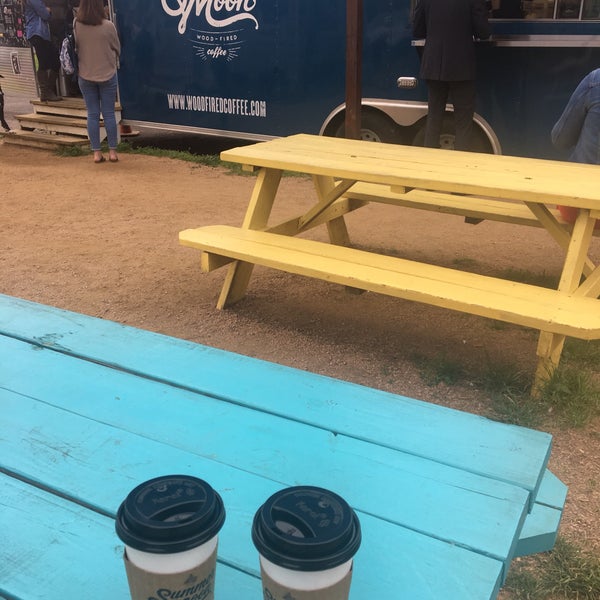 Photo taken at Summer Moon Coffee Trailer by Sara on 3/24/2019