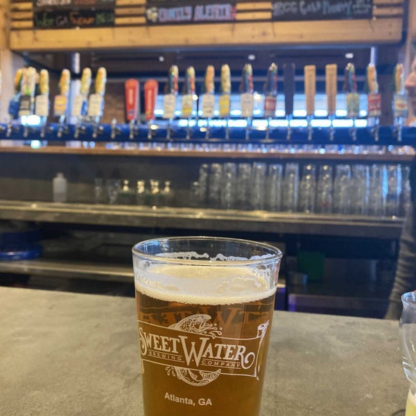 Photo taken at SweetWater Brewing Company by Jeff C. on 1/14/2023