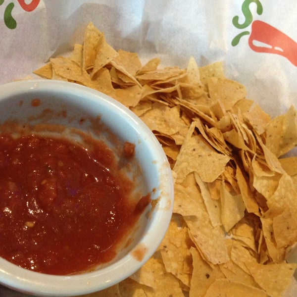 Asked for chips and salsa and this is what I get.. Ridiculous!
