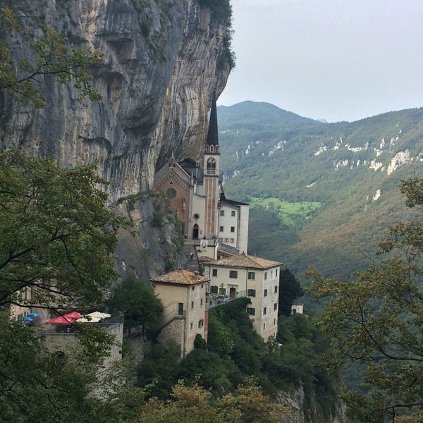 Photo taken at Madonna della Corona by Marco S. on 8/20/2016