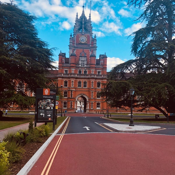 Photo taken at Royal Holloway University of London by FAISAL . on 5/23/2022